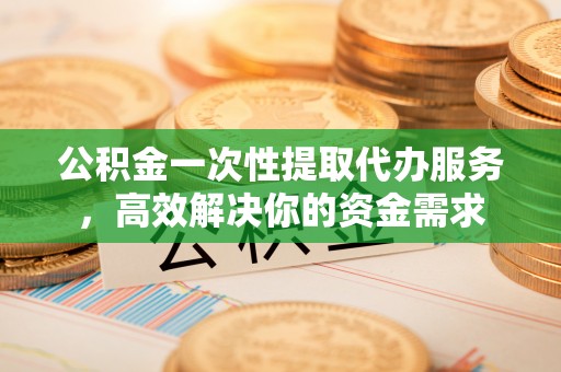 绿岛公积金一次性提取代办服务，高效解决你的资金需求