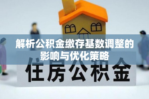 绿岛解析公积金缴存基数调整的影响与优化策略
