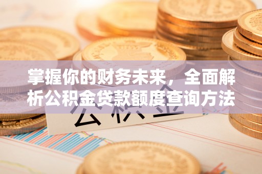 绿岛掌握你的财务未来，全面解析公积金贷款额度查询方法