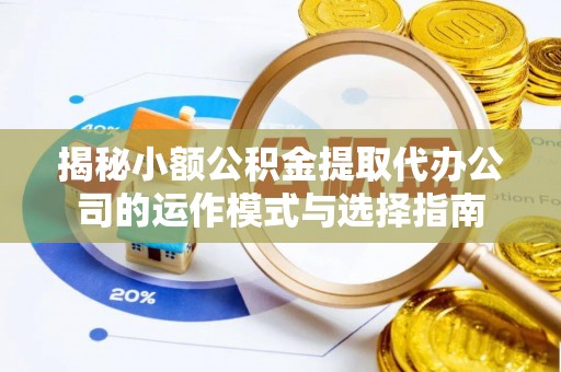 绿岛揭秘小额公积金提取代办公司的运作模式与选择指南