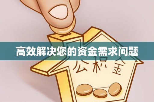 绿岛高效解决您的资金需求问题