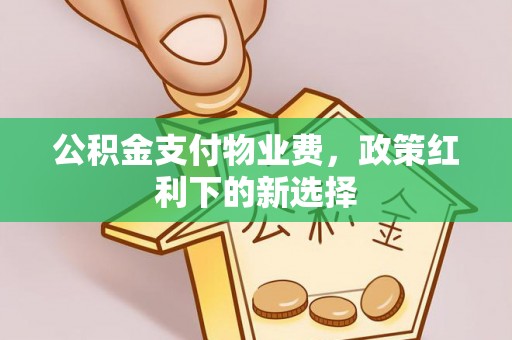 绿岛公积金支付物业费，政策红利下的新选择
