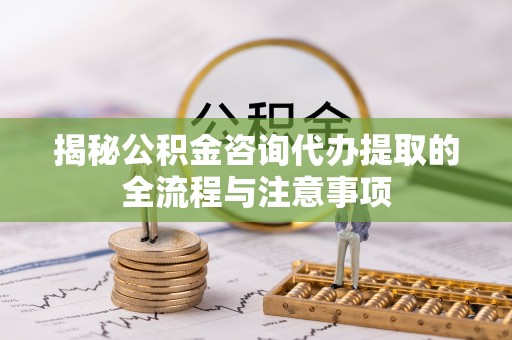 绿岛揭秘公积金咨询代办提取的全流程与注意事项