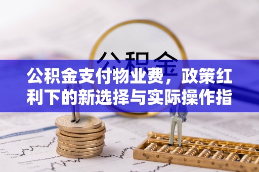 绿岛公积金支付物业费，政策红利下的新选择与实际操作指南