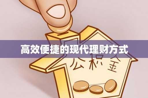 绿岛高效便捷的现代理财方式