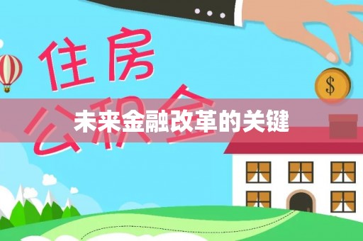 绿岛未来金融改革的关键