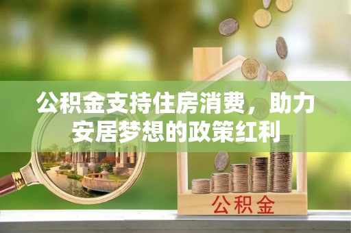 绿岛公积金支持住房消费，助力安居梦想的政策红利