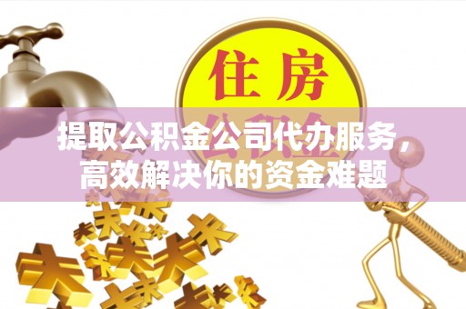 绿岛提取公积金公司代办服务，高效解决你的资金难题