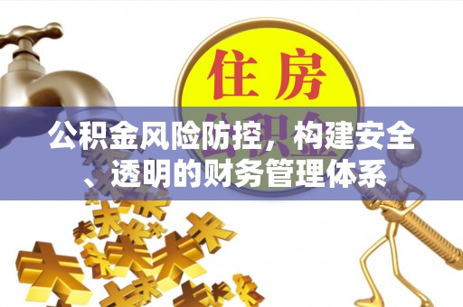绿岛公积金风险防控，构建安全、透明的财务管理体系