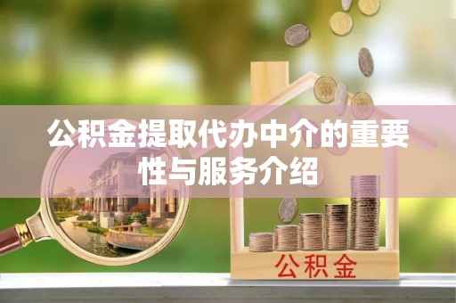 绿岛公积金提取代办中介的重要性与服务介绍
