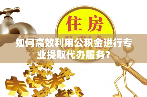 绿岛如何高效利用公积金进行专业提取代办服务？