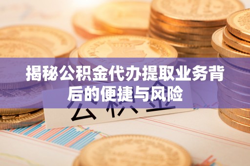 绿岛揭秘公积金代办提取业务背后的便捷与风险